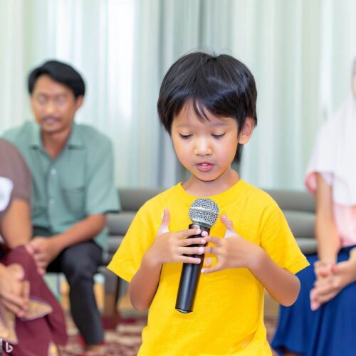 Le Droit de s'exprimer pour un enfant